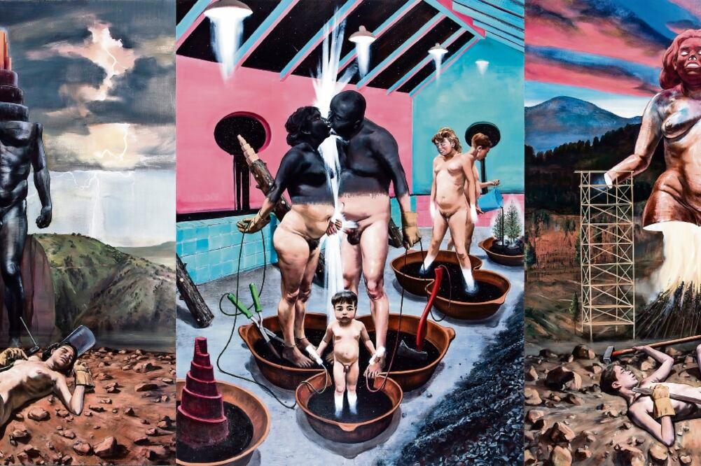 La muestra, curada por Érik Castillo, reúne 20 piezas de medio y gran formato, de diferentes periodos (CORTESÍA GALERÍA HILARIO GALGUERA)