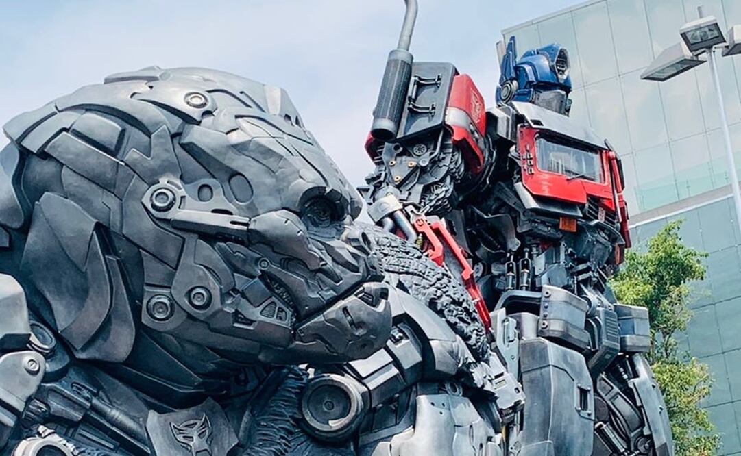 Los Transformers llegaron a México para el deleite de sus fans. Foto: Nicole Trejo/ EL UNIVERSAL