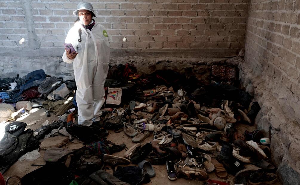 Hallan cientos de objetos en crematorios clandestinos en Jalisco. Foto: AFP