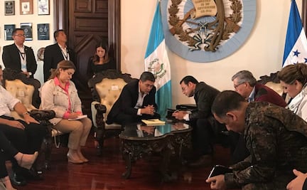Honduras y Guatemala tratan con México plan y retorno de migrantes
