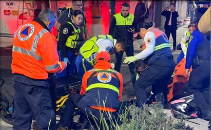 Tres personas resultan lesionadas en distintos hechos en calles de la alcaldía Cuauhtémoc; entre ellas un menor de edad