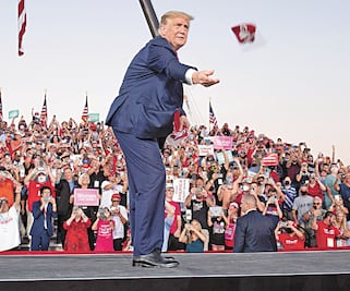 "Me siento revitalizado", dice Trump en mitin de Florida