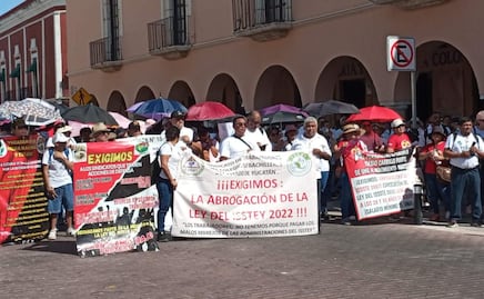 “Si hay represalias, no habrá elecciones”; maestros yucatecos amagan con boicotear elección judicial el próximo 1 de junio