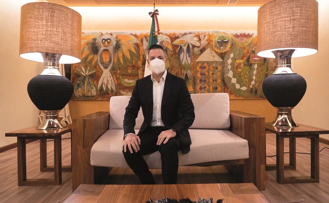 En la foto: Alejandro Murat Hinojosa. Gobernador Constitucional del estado de Oaxaca. Foto: Mario Arturo Martínez. EL UNIVERSAL