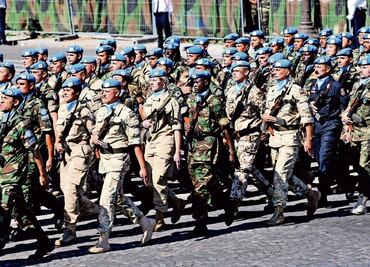 México alista primer pelotón de cascos azules