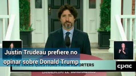 Los 21 segundos de silencio de Trudeau por pregunta sobre protestas en EU