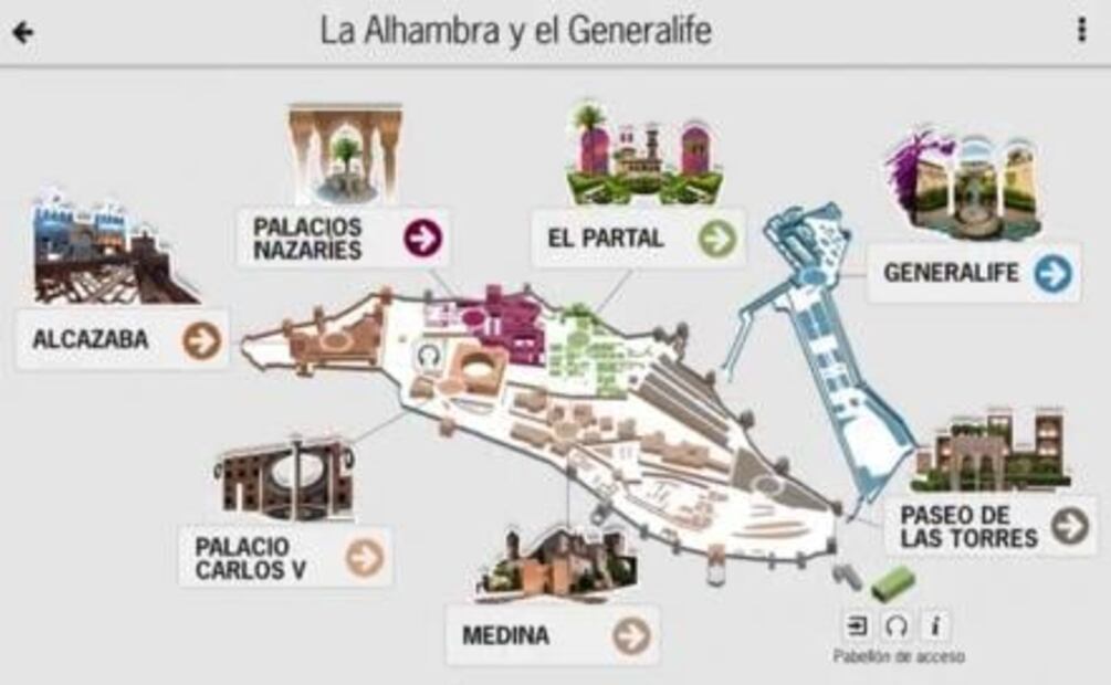 La Alhambra lanza 'app' en doce idiomas