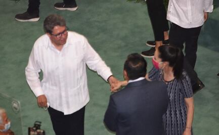 "Dime tú cuándo nos vemos", dice Monreal a Sheinbaum durante encuentro en Guerrero