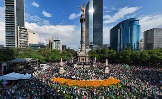 Gobierno de CDMX fortalecerá controles de acceso al Ángel por partido México vs Inglaterra; entrada será libre pero con aforo limitado, dice Brugada 