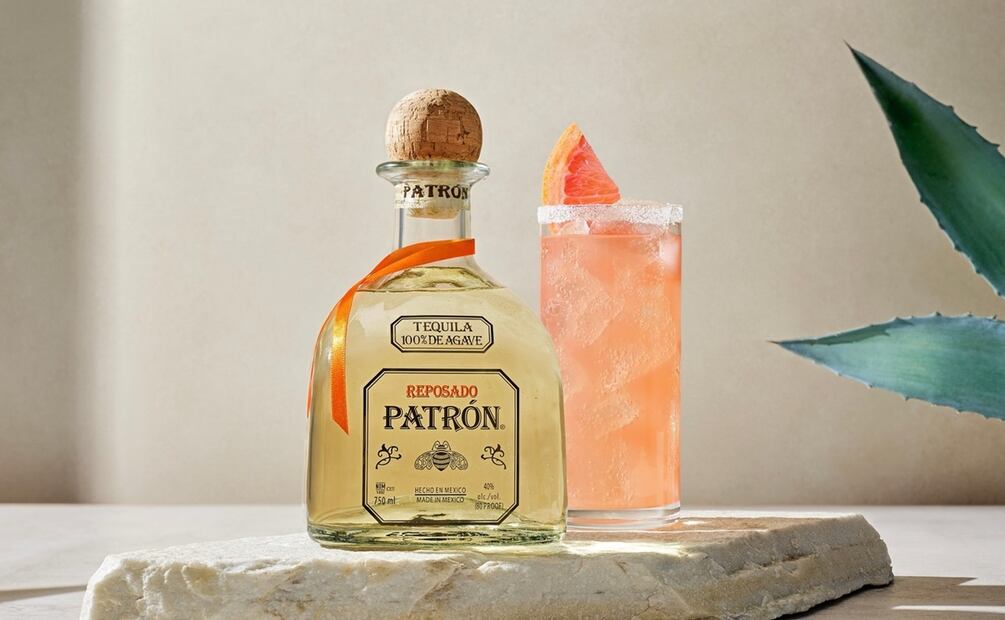 Tequila Patrón Reposado, ideal para un drink de toronja y limón. Foto: Patrón Tequila / Instagram