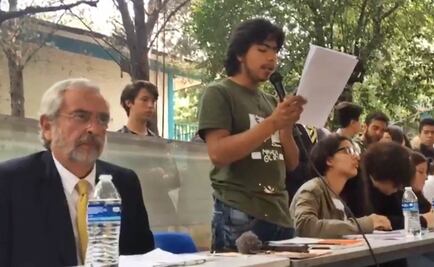 ​Graue acepta pliego petitorio de estudiantes de CCH Azcapotzalco