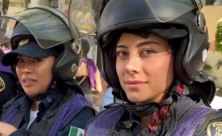 8M: "Nosotras también hubiéramos marchado"; mujeres policías respaldan marcha