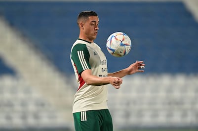 Rogelio Funes Mori podría ser el delantero contra Argentina