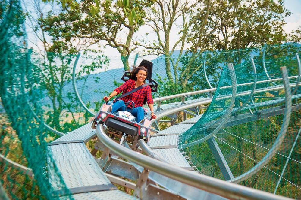 Además de los animales, este parque cuenta con juegos de aventura. Foto: Bioparque Estrella