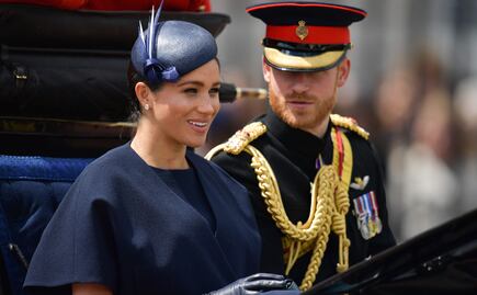 Meghan Markle elige el azul para su primera aparición oficial