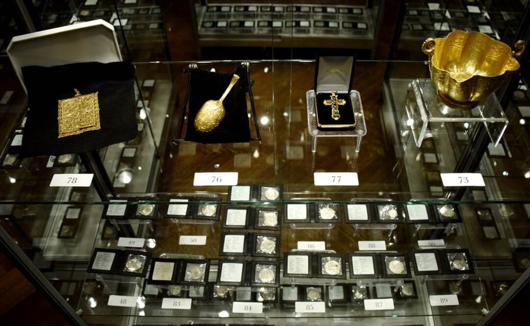 Tesoros hundidos en barcos españoles, vendidos por 2 mdd