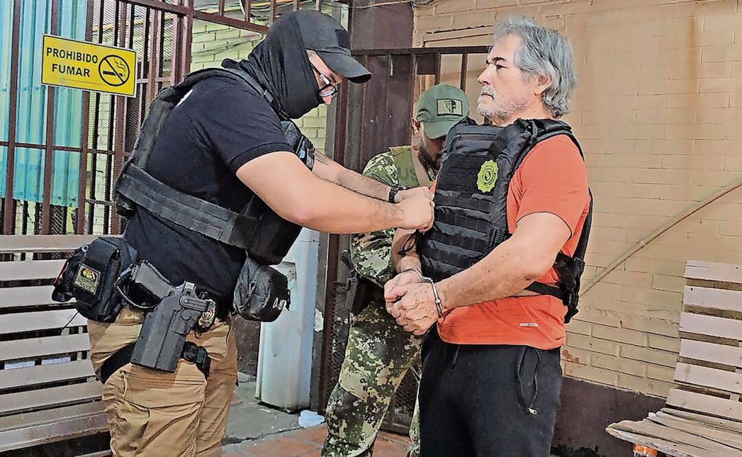 Hernán fue detenido en Paraguay. El 18 de septiembre llegó a México. Foto: Archivo / EL UNIVERSAL