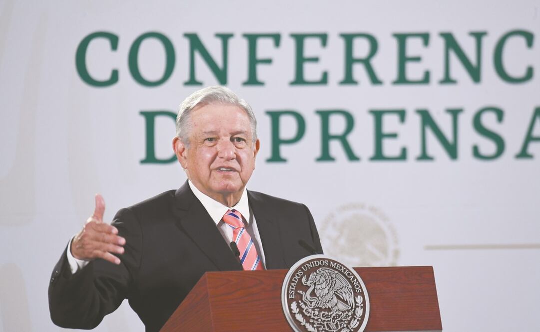 El presidente Andrés Manuel López Obrador dijo que no hay que espantarse ni exagerar con lo relacionado a la polarización política. HUGO GARCÍA. EL UNIVERSAL