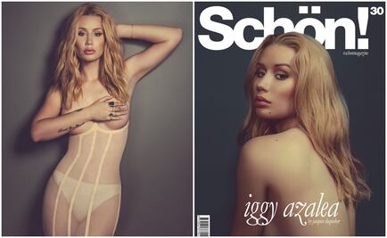 Iggy Azalea posa topless y habla de su crisis con la fama