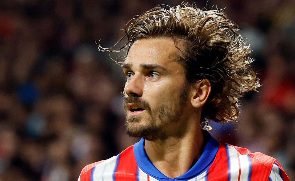 Antoine Griezmann con el Atlético de Madrid - Foto: AFP