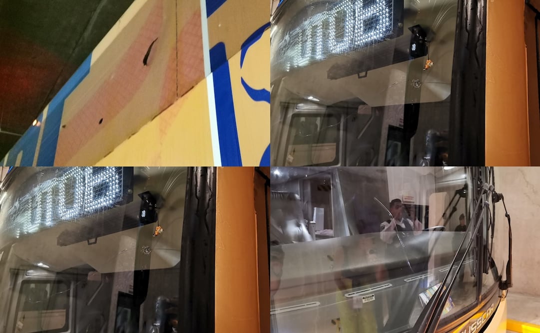 Así recibieron el camión de los Tigres en el Estadio Akron - Foto: Especial