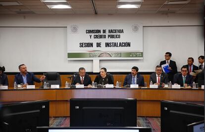 Diputados instalan Comisión de Hacienda y Crédito Público