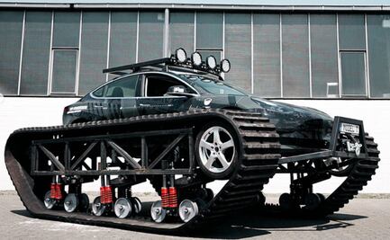 El Tesla todoterreno que parece hecho para la guerra