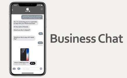 Apple Business Chat: mejora la comunicación entre empresas y clientes