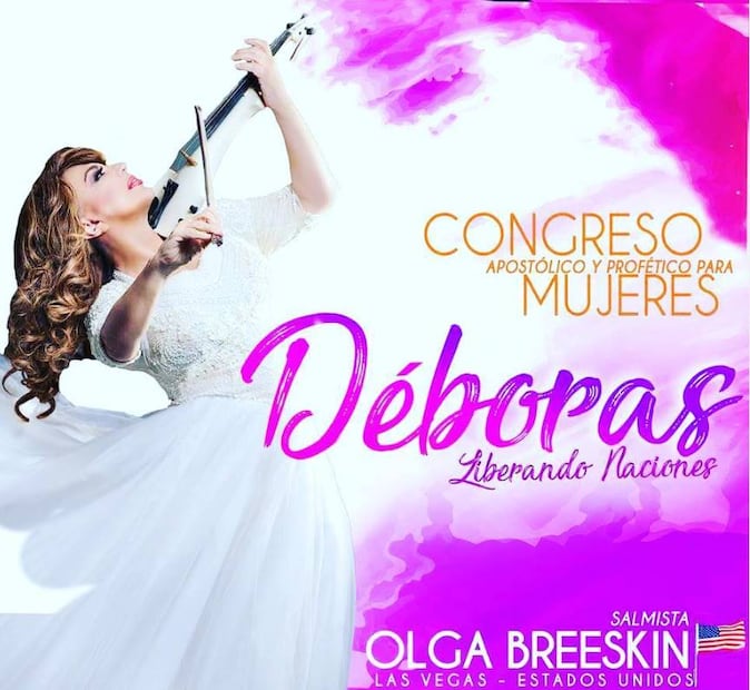 Actualmente Olga Breeskin es salmista, persona que es músico, compositor y cantante que desarrolla su función dentro del ámbito de la comunidad cristiana. Foto: Instagram olgabreeskin1