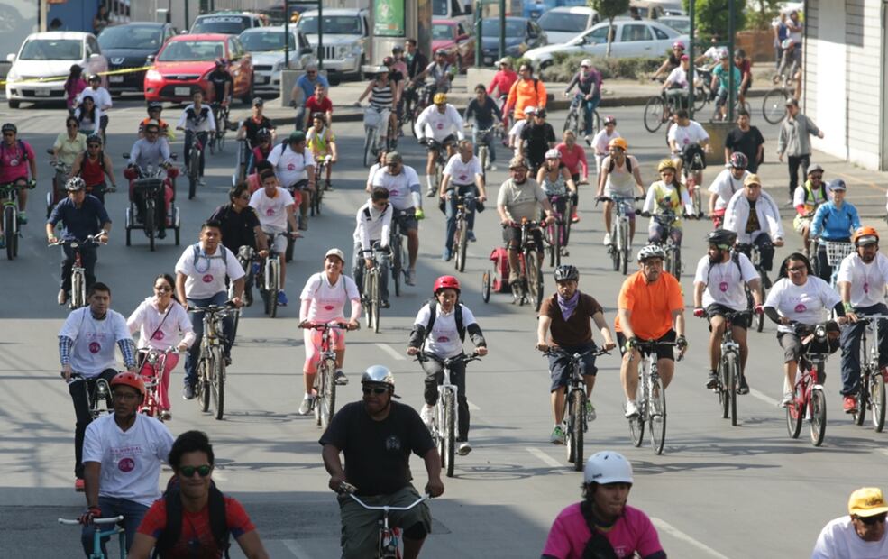 Gran Rodada en Bici por el Día Mundial de la Bicicleta. Foto: Archivo