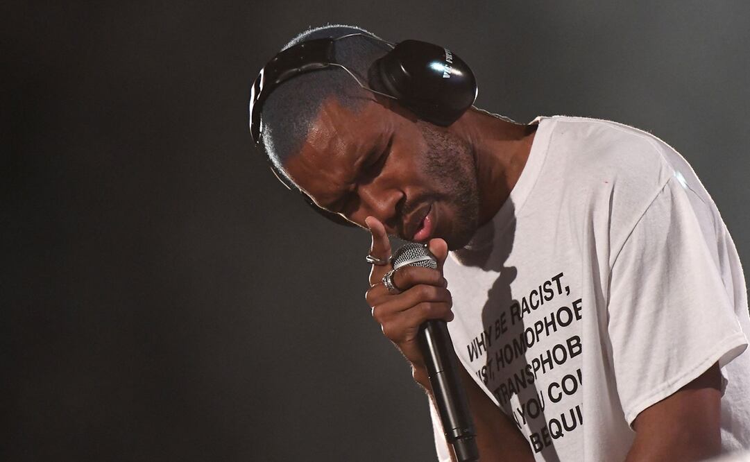 Frank Ocean se presenta en el Panorama Music Festival 2017 en Randall's Island en Nueva York el 28 de julio de 2017. Foto: Angela Weiss / AFP)