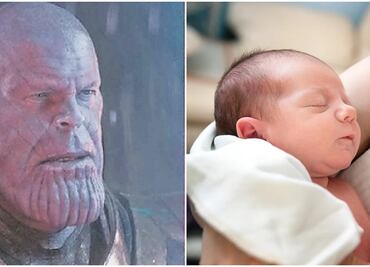 Pareja de Reino Unido registra a su bebé como Thanos, el villano de Avengers