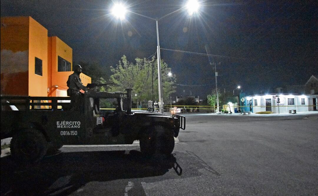 La candidata de la coalición Morena-PVEM a la alcaldía de El Carmen, Graciela Villarreal Reyes, sufrió un ataque armado durante un mitin, del cual salió ilesa. Foto: EMILIO VÁSQUEZ. EL UNIVERSAL