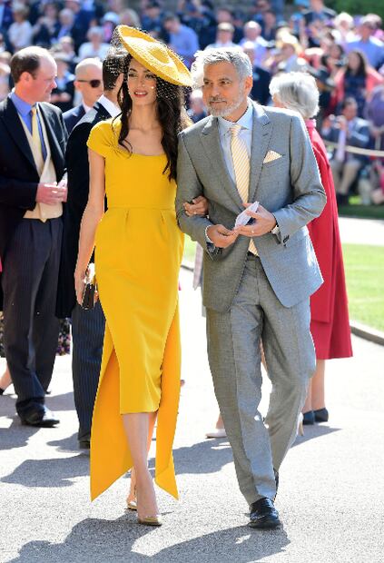 Amal Clooney: la mejor vestida de la Boda Real