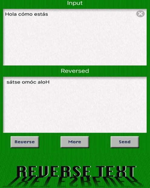 Cómo mandar mensajes al revés en WhatsApp