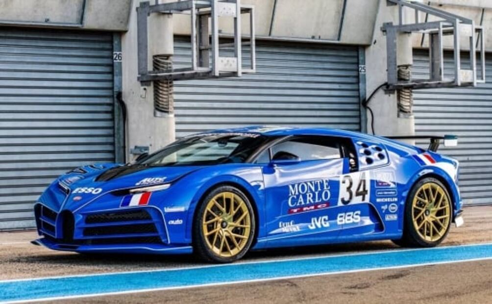 Así es el Bugatti Centodieci que fue construido como tributo al EB 110 S de Le Mans