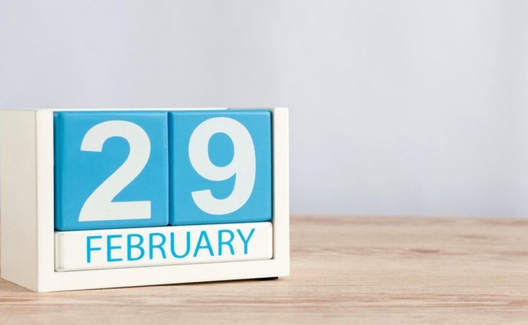 A leap year takes place every four years – Photo: File photo/EL UNIVERSAL