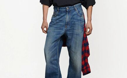 Balenciaga lanza costosos jeans con camisa cosida por detrás