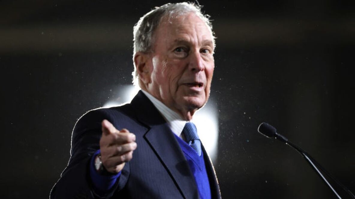 Michael Bloomberg centra su respaldo y sus recursos ahora en apoyar a Joe Biden. Foto: Getty Images 