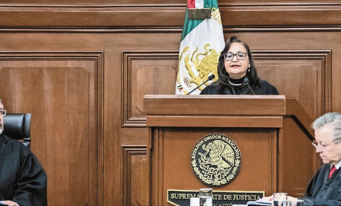 La ministra Norma Piña desestimó el juicio que buscaba la Consejería Jurídica de la Presidencia contra la orden de designar a los magistrados anticorrupción. ARCHIVO EL UNIVERSAL