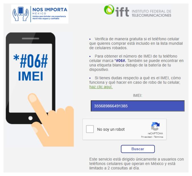 Imagen: IFT