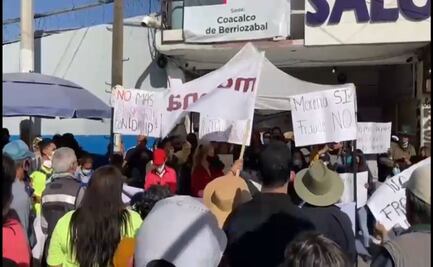 Simpatizantes de Darwin Eslava se manifiestan en Coacalco; piden recuento de votos