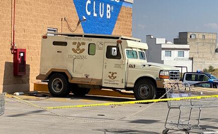 Roban camioneta de valores fuera de Sams en Edomex; hieren a custodios y huyen con botín