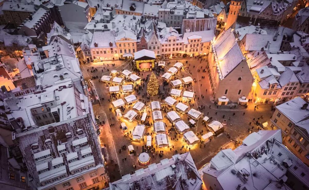 Tallin, Estonia en navidad. Foto: viajes nationalgeographic