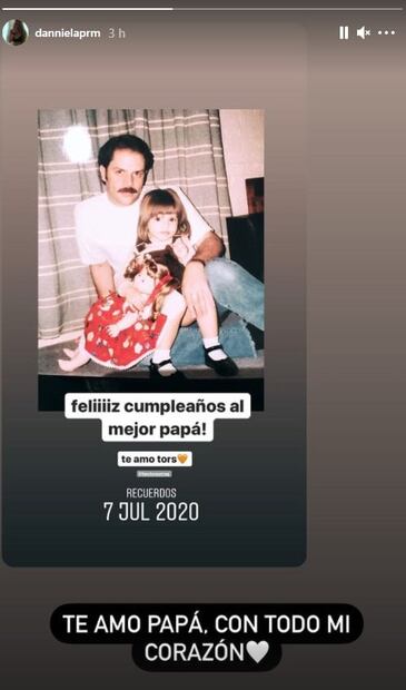 Héctor Parra pasa su cumpleaños en la cárcel; su hija Daniela lo recuerda