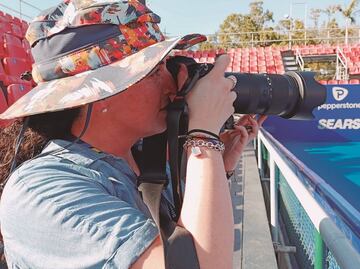 Regina Cortina, la fotógrafa que busca el lado humano con su lente en el tenis