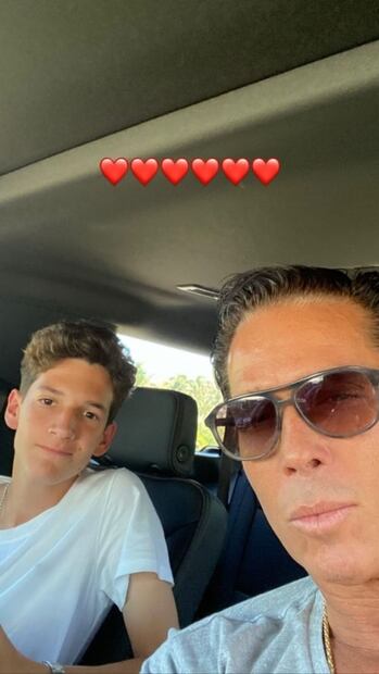 Así luce el hijo adolescente de Roberto Palazuelos y se lleva todas las miradas en la red