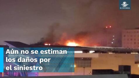 Moviliza incendio de cine a servicios de emergencia en Plaza Altabrisa de Mérida