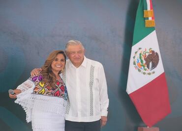 Vías del Tren Maya traen desarrollo y prosperidad de norte a sur en Quintana Roo: Mara Lezama