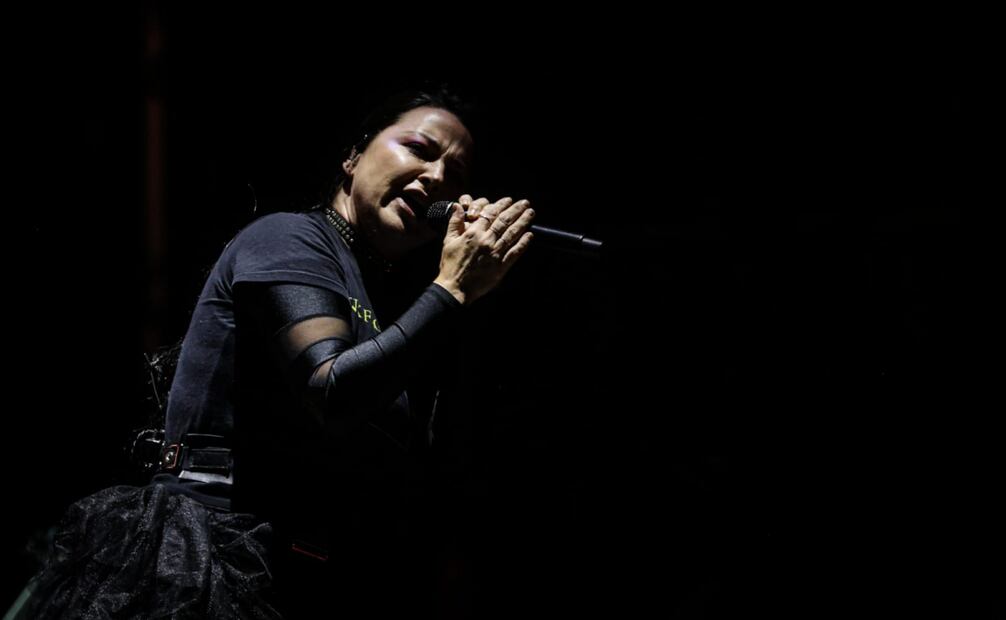 Presentación de la banda estadounidense Evanescence durante la primera edición del Festival Hera en el Autódromo Hermanos Rodríguez Foto: Gabriel Pano / EL UNIVERSAL